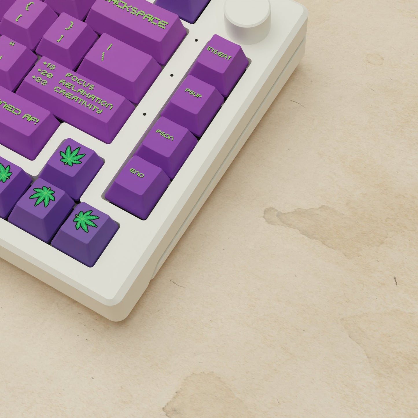 Alpha 82 - 75% Stoner Mechanical Keyboard - Goblintechkeys