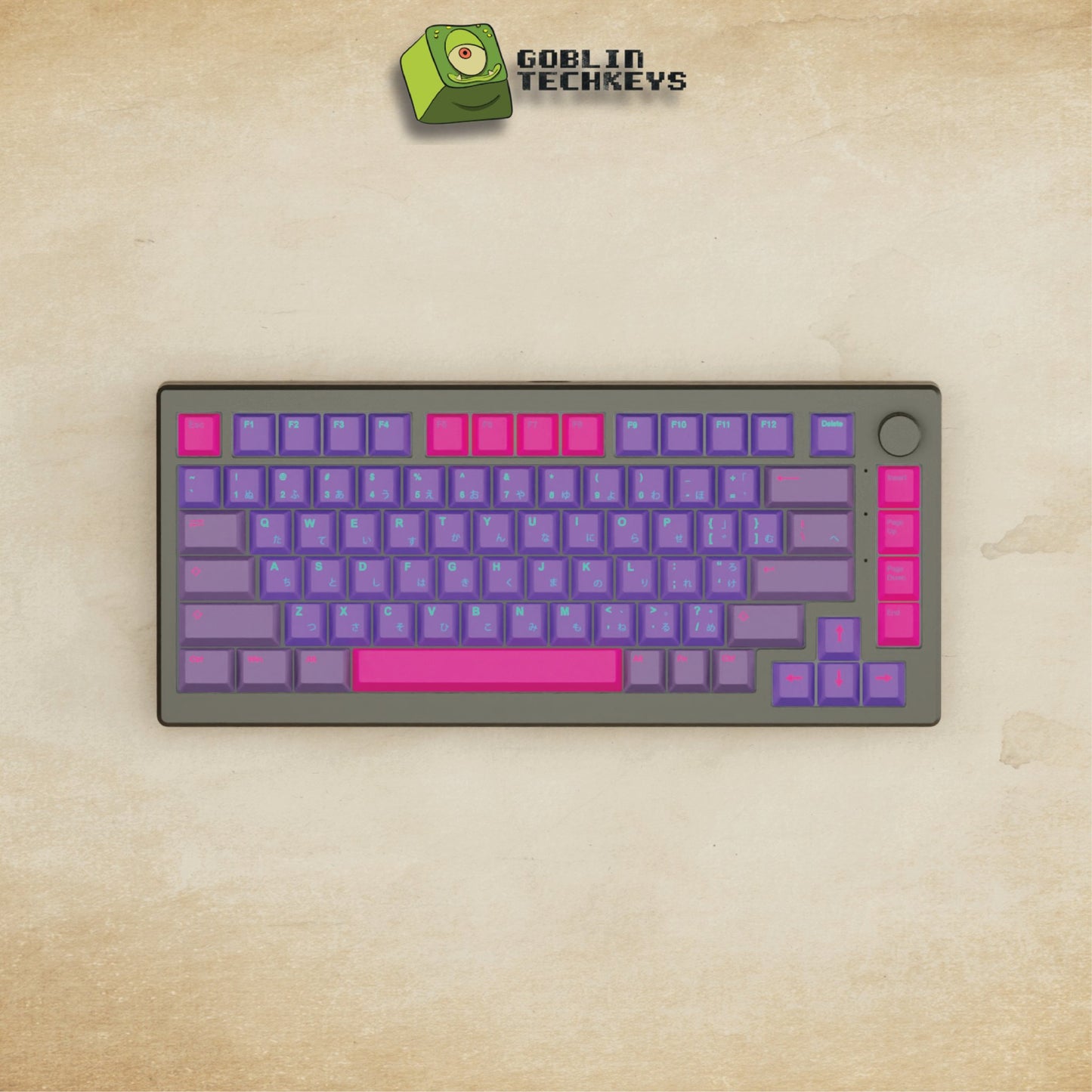 Alpha 82 - 75% Techno Mechanical Keyboard - Goblintechkeys