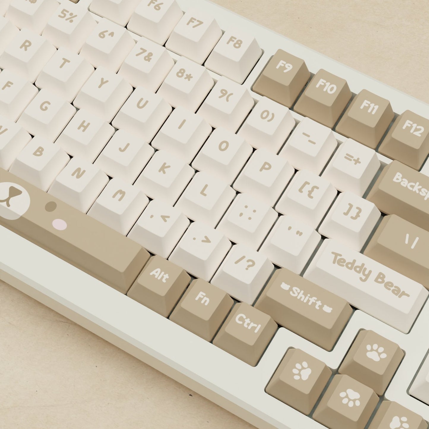 Alpha 82 - 75% Teddy Mechanical Keyboard - Goblintechkeys