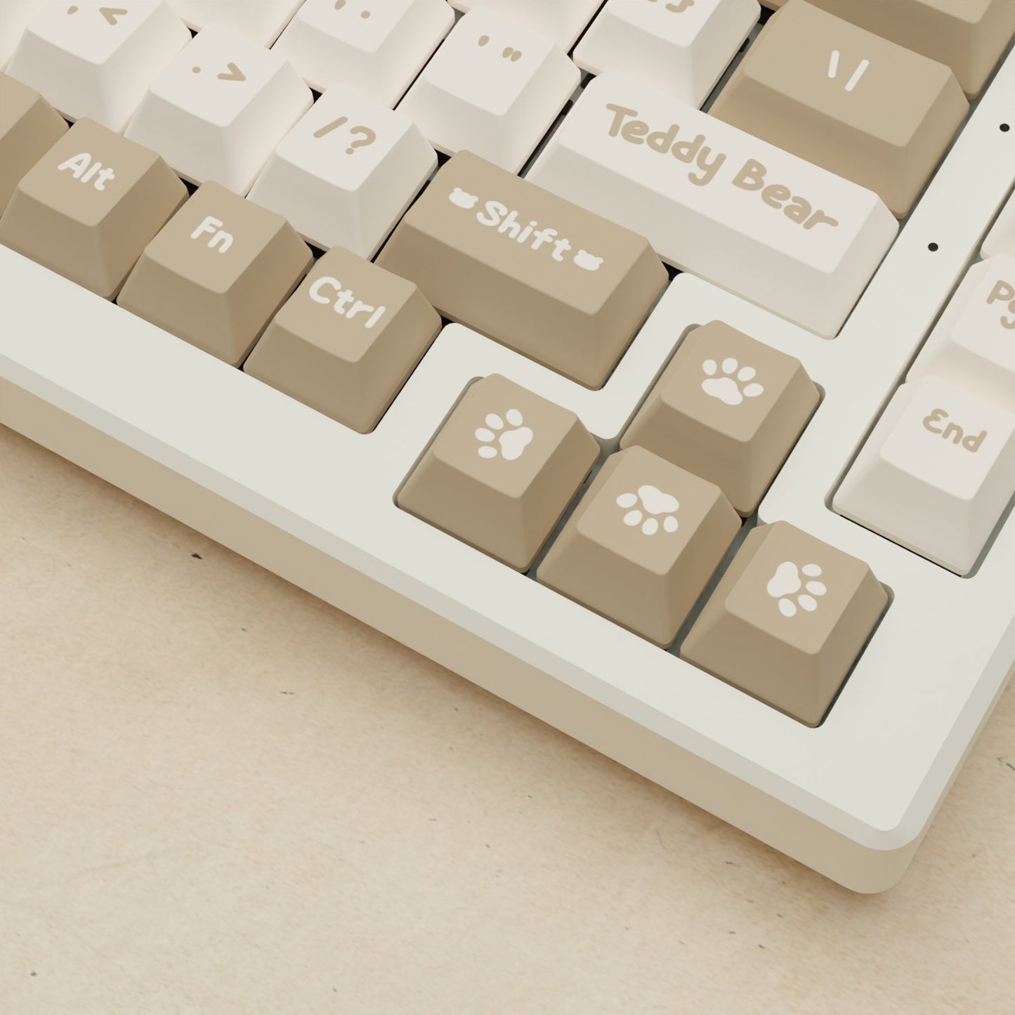 Alpha 82 - 75% Teddy Mechanical Keyboard - Goblintechkeys