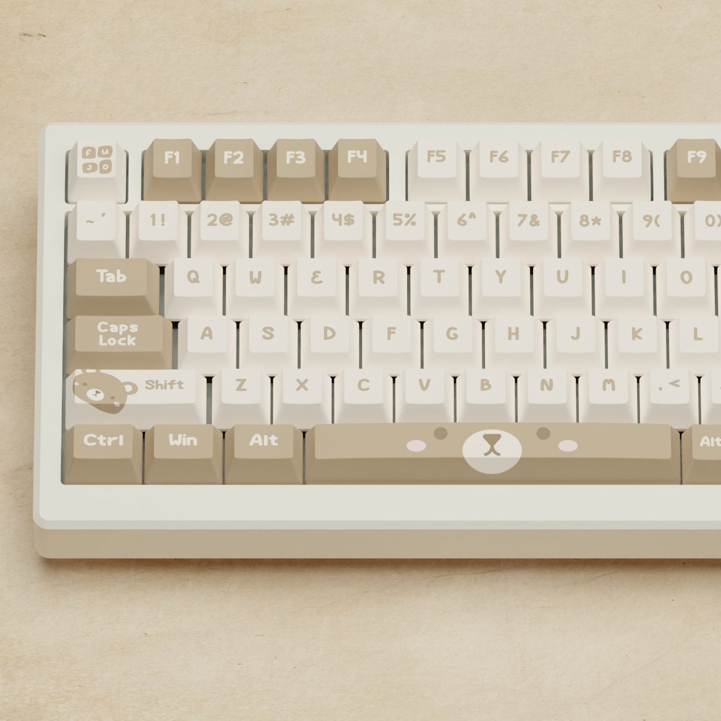 Alpha 82 - 75% Teddy Mechanical Keyboard - Goblintechkeys