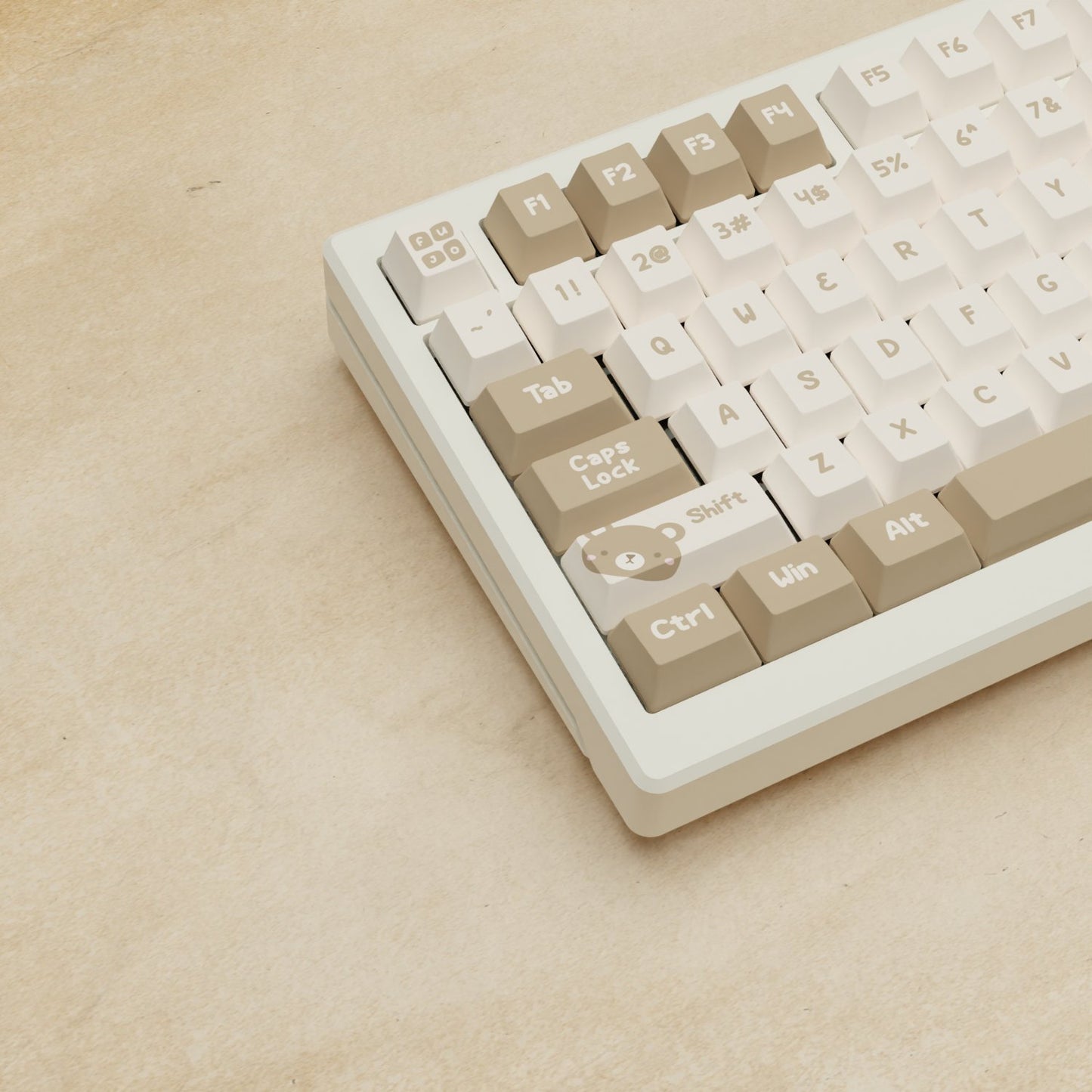 Alpha 82 - 75% Teddy Mechanical Keyboard - Goblintechkeys
