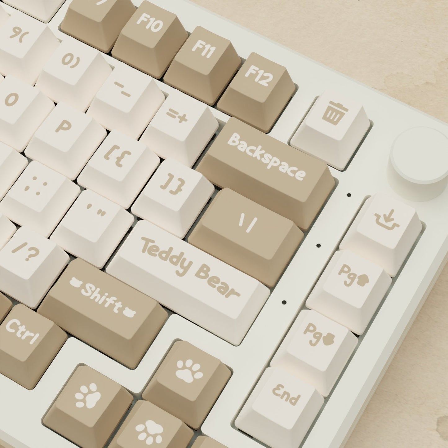 Alpha 82 - 75% Teddy Mechanical Keyboard - Goblintechkeys