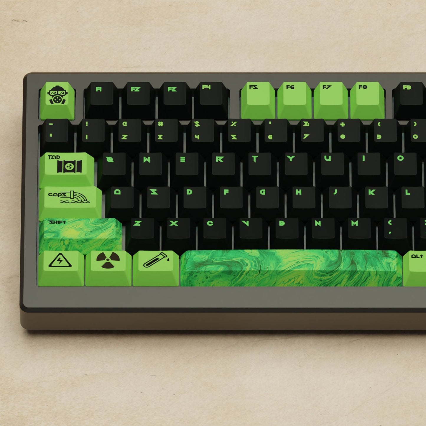 Alpha 82 - 75% Toxic Mechanical Keyboard - Goblintechkeys