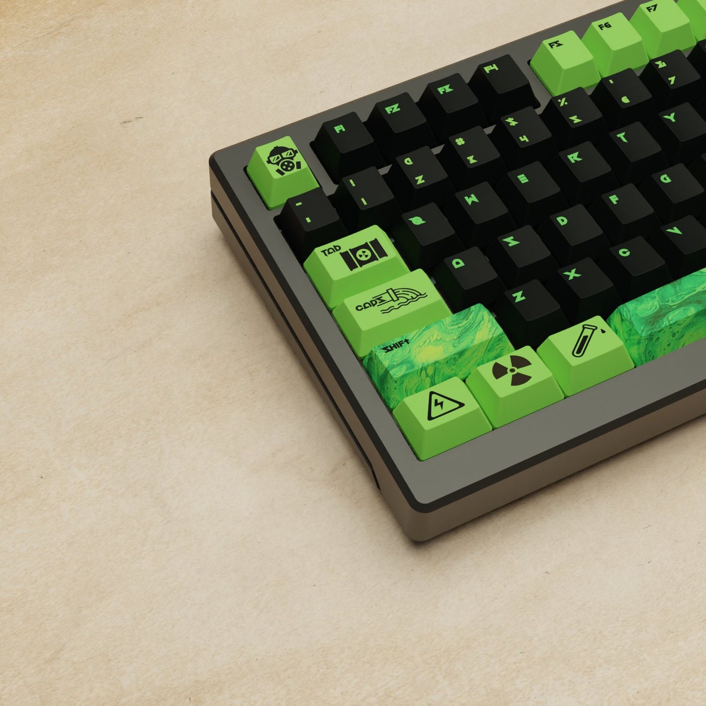 Alpha 82 - 75% Toxic Mechanical Keyboard - Goblintechkeys