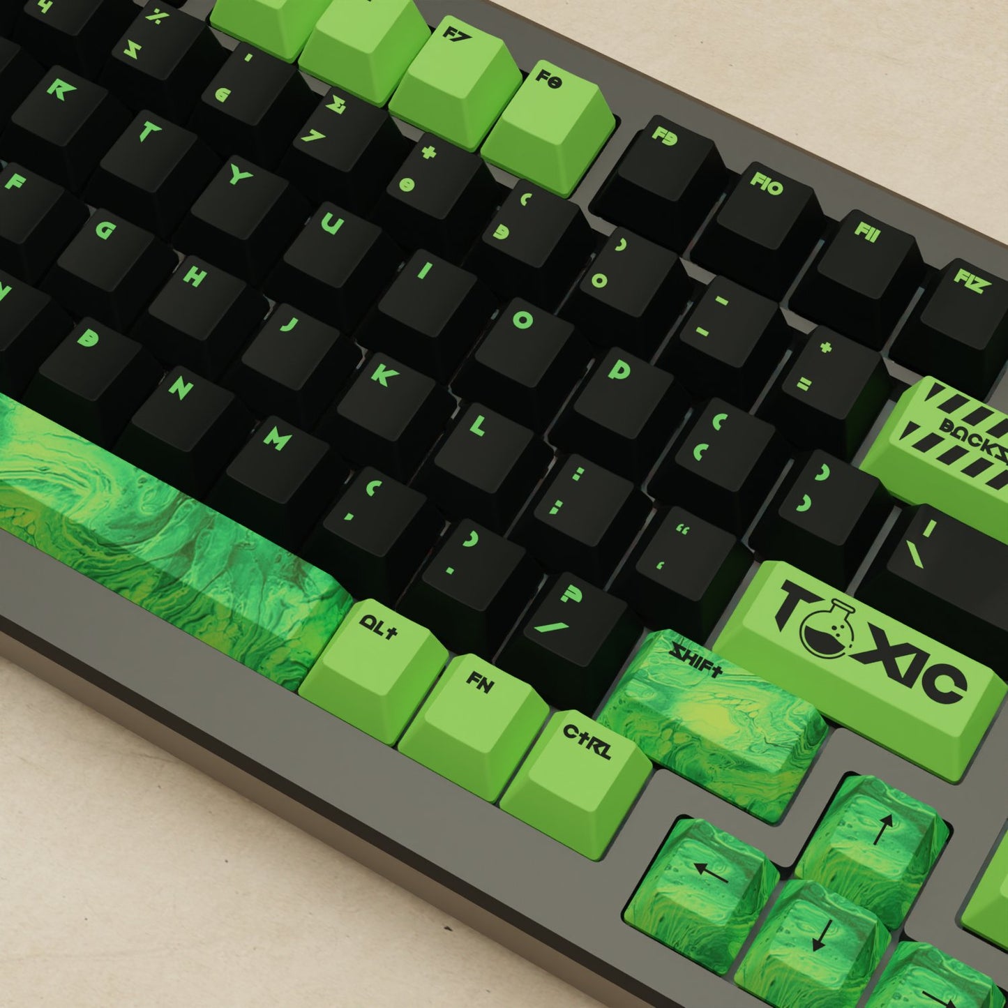 Alpha 82 - 75% Toxic Mechanical Keyboard - Goblintechkeys