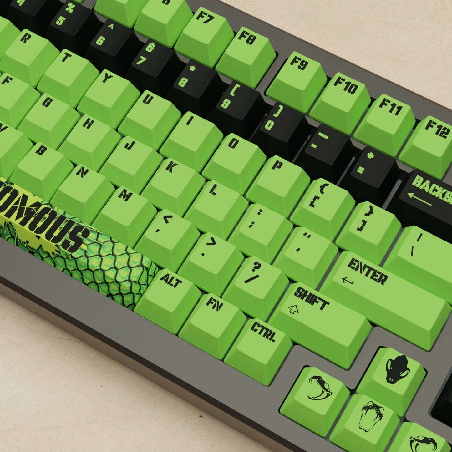 Alpha 82 - 75% Venomous Mechanical Keyboard - Goblintechkeys
