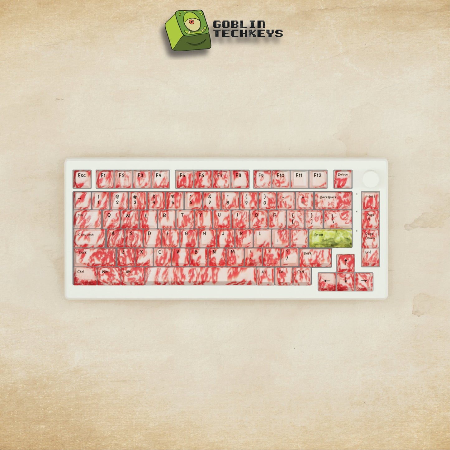 Alpha 82 - 75% Wagyu Mechanical Keyboard - Goblintechkeys
