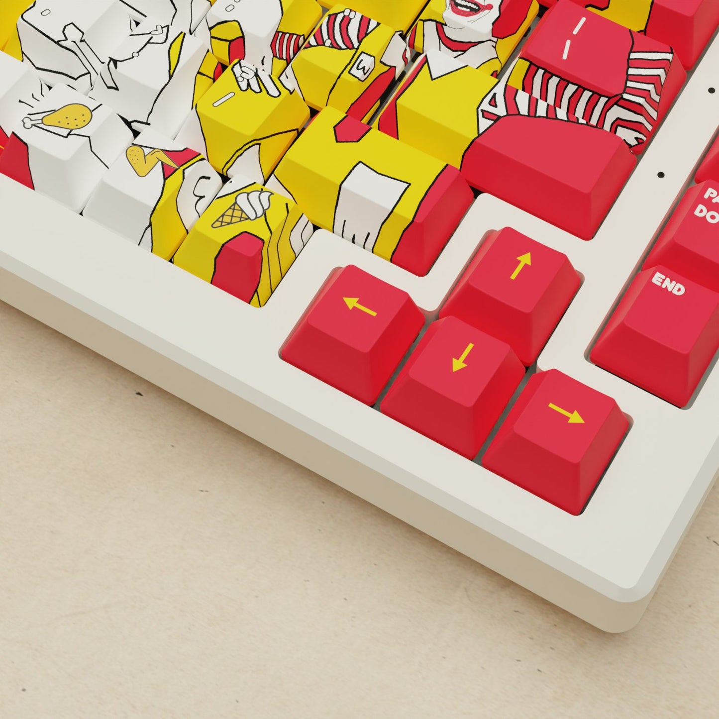 Alpha 82 - 75% Whackdonald Mechanical Keyboard - Goblintechkeys
