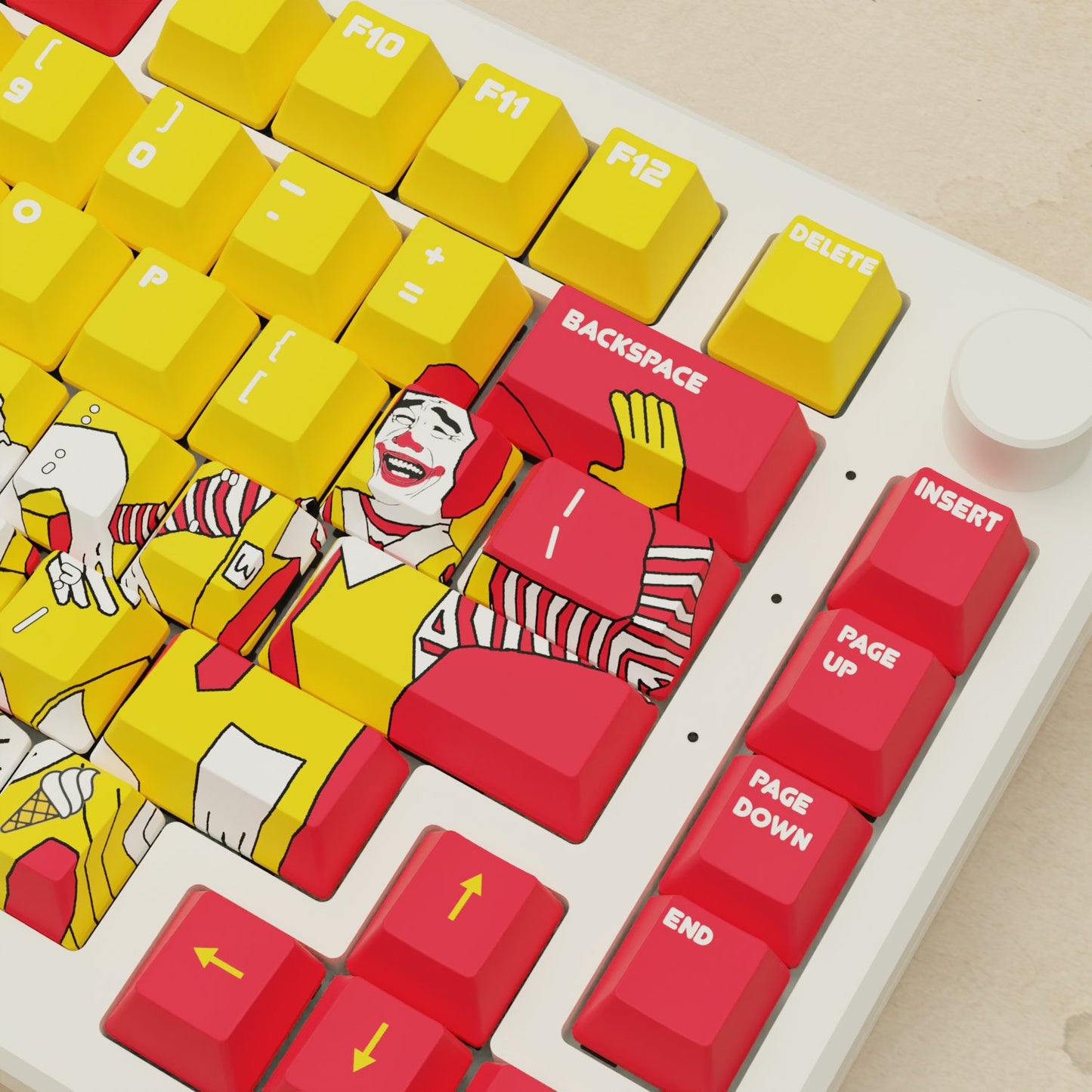 Alpha 82 - 75% Whackdonald Mechanical Keyboard - Goblintechkeys