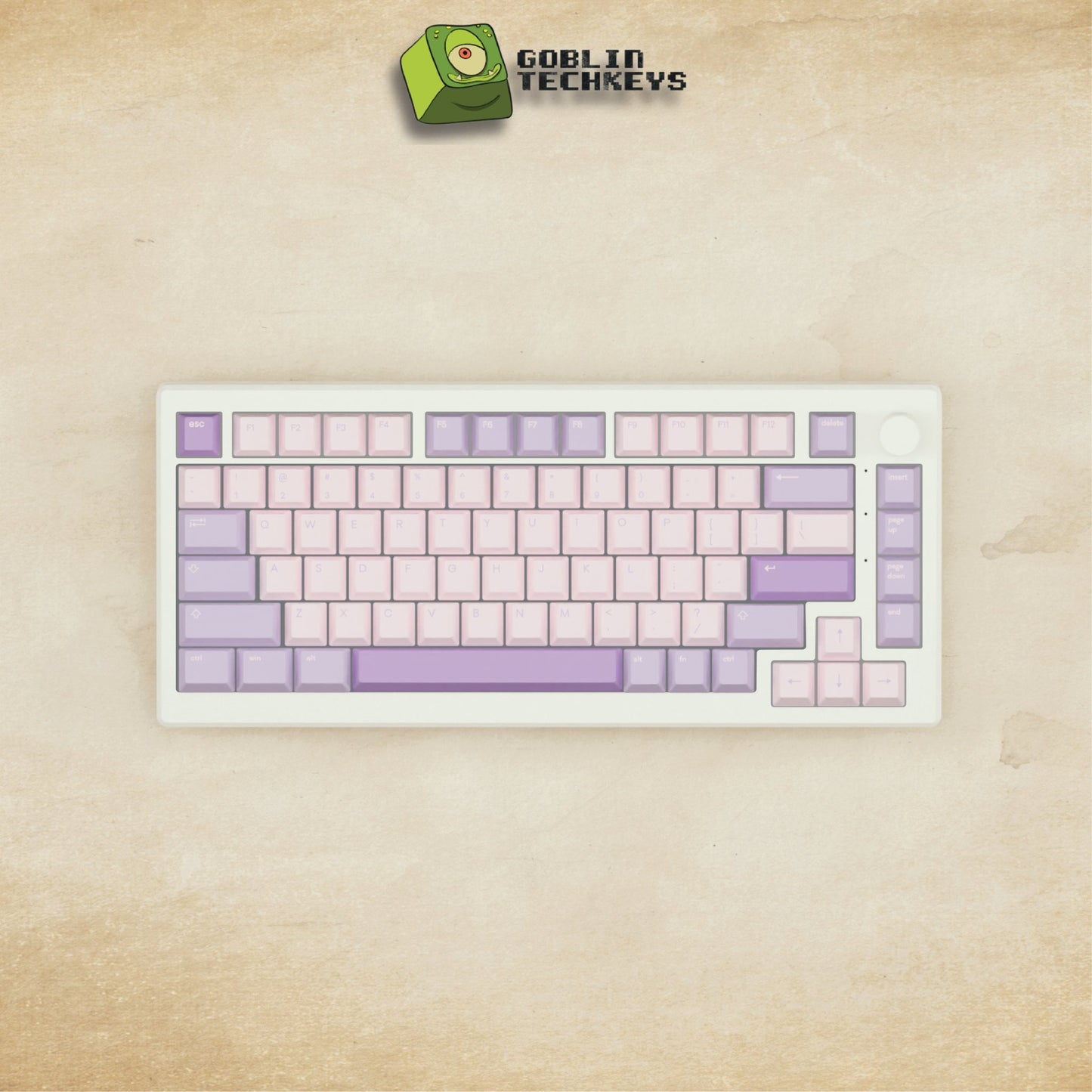 Alpha 82 - 75% Yam Mechanical Keyboard - Goblintechkeys
