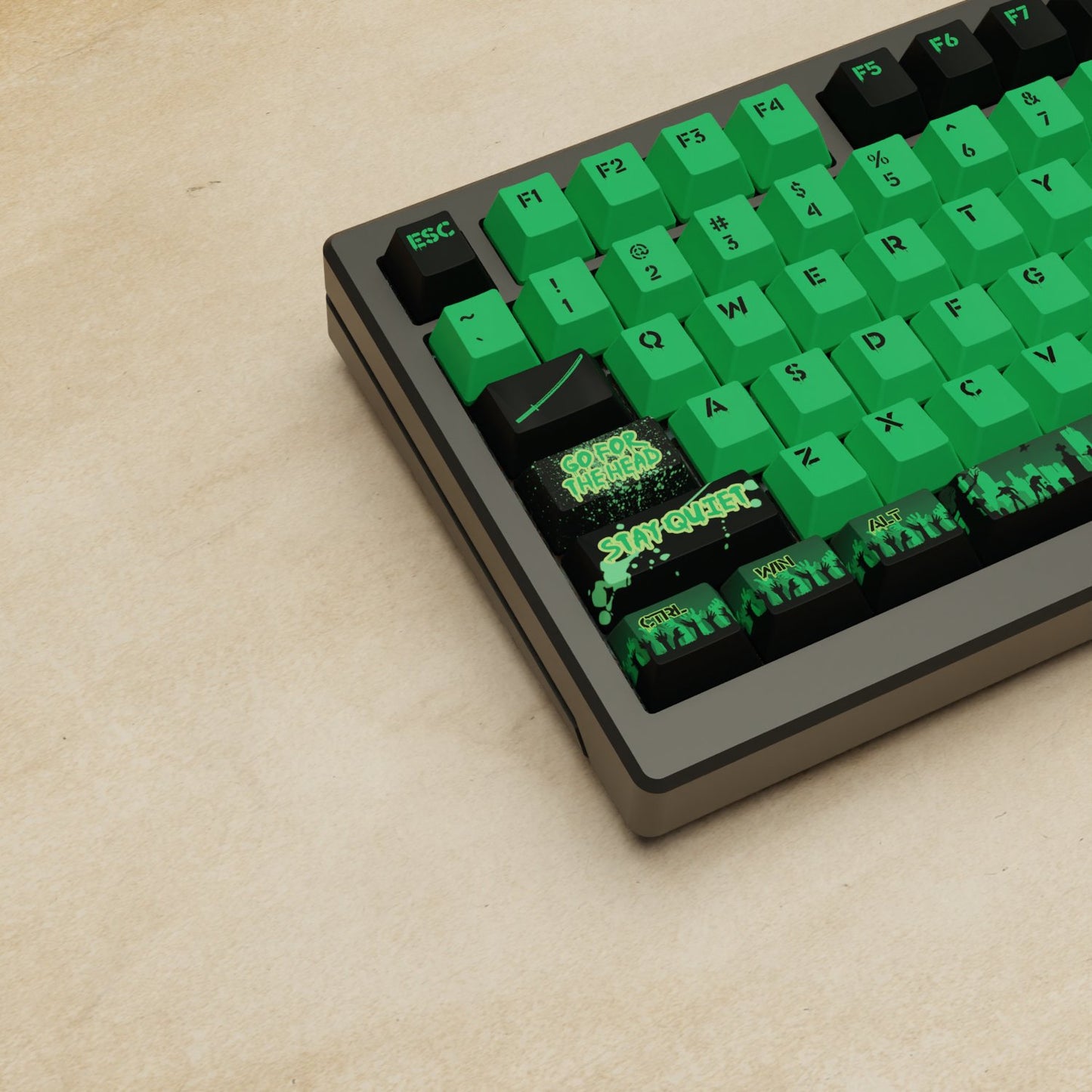 Alpha 82 - 75% Zombie Mechanical Keyboard - Goblintechkeys