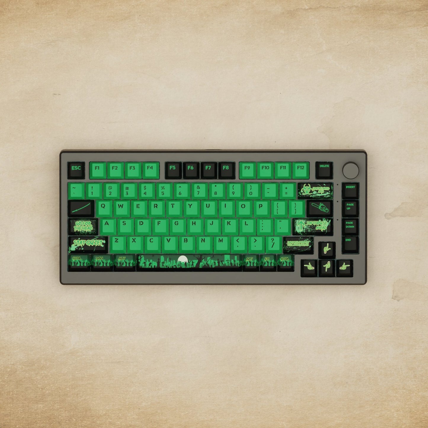 Alpha 82 - 75% Zombie Mechanical Keyboard - Goblintechkeys
