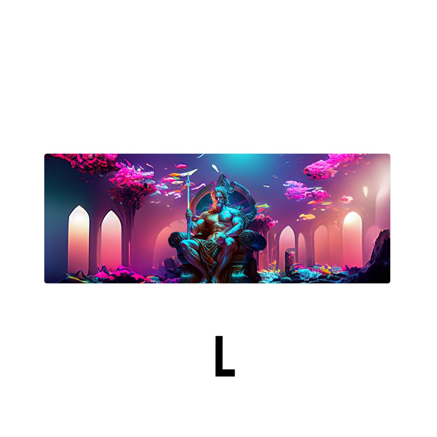 Aquarius Desk Mat | Mouse Pad | Gaming & Office Desk Mat - Goblintechkeys