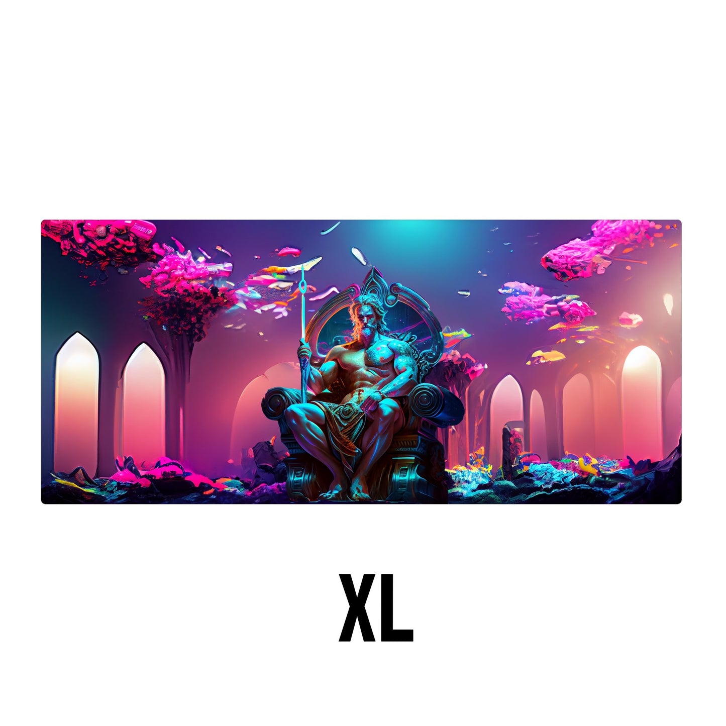 Aquarius Desk Mat | Mouse Pad | Gaming & Office Desk Mat - Goblintechkeys