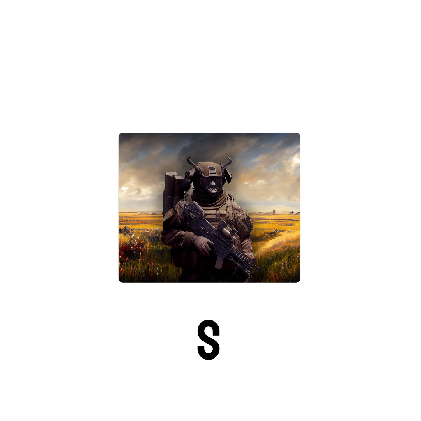 Buffalo Soldier Desk Mat | Mouse Pad | Gaming & Office Desk Mat - Goblintechkeys