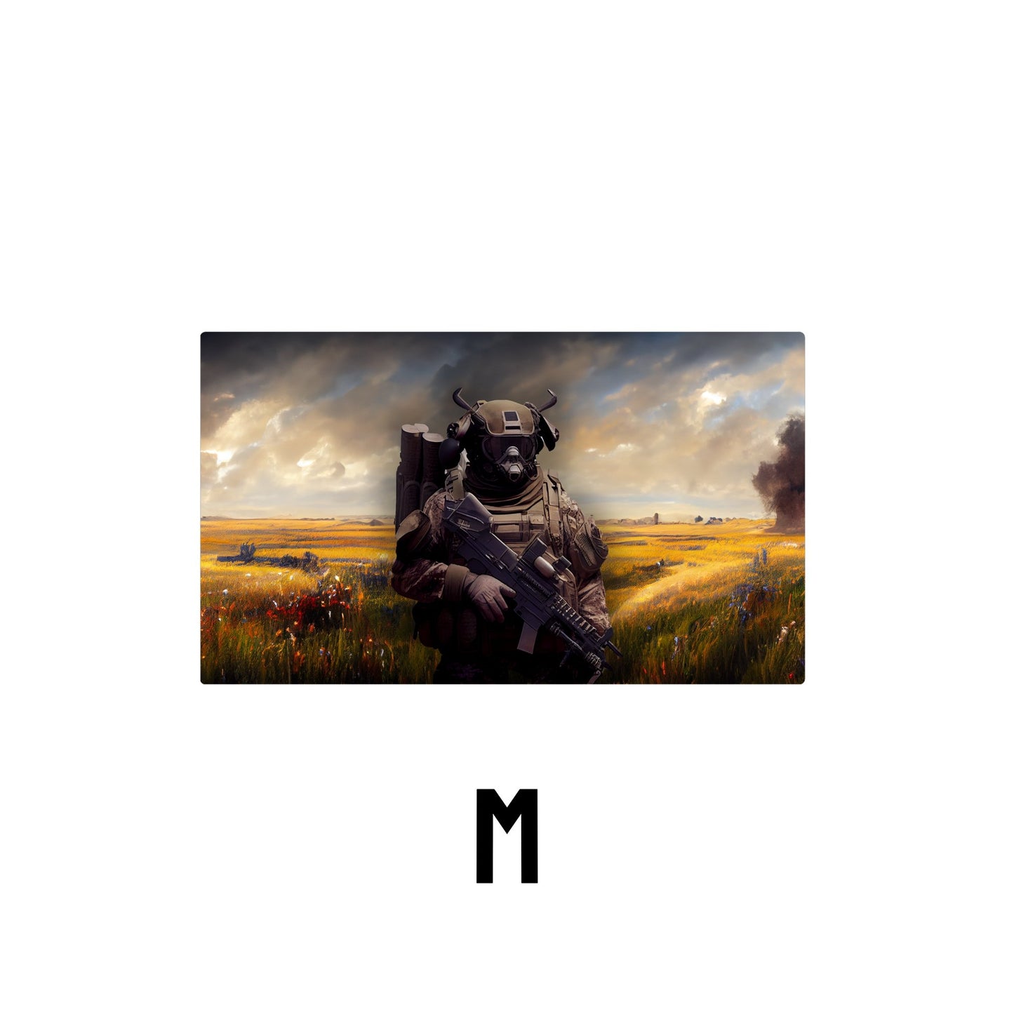 Buffalo Soldier Desk Mat | Mouse Pad | Gaming & Office Desk Mat - Goblintechkeys