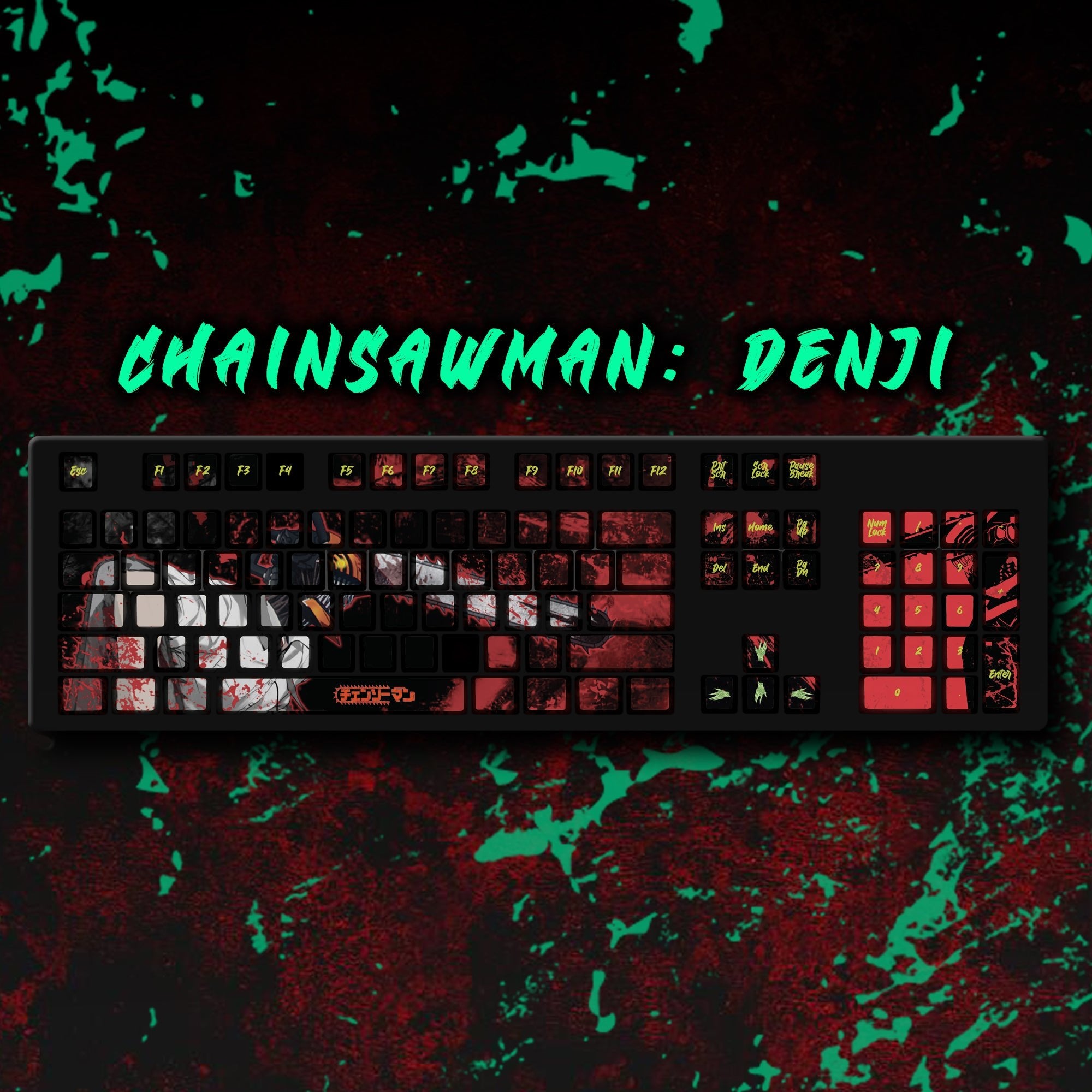 Chainsaw Man Denji Keycaps: Show off Your Love for the Manga –  Goblintechkeys