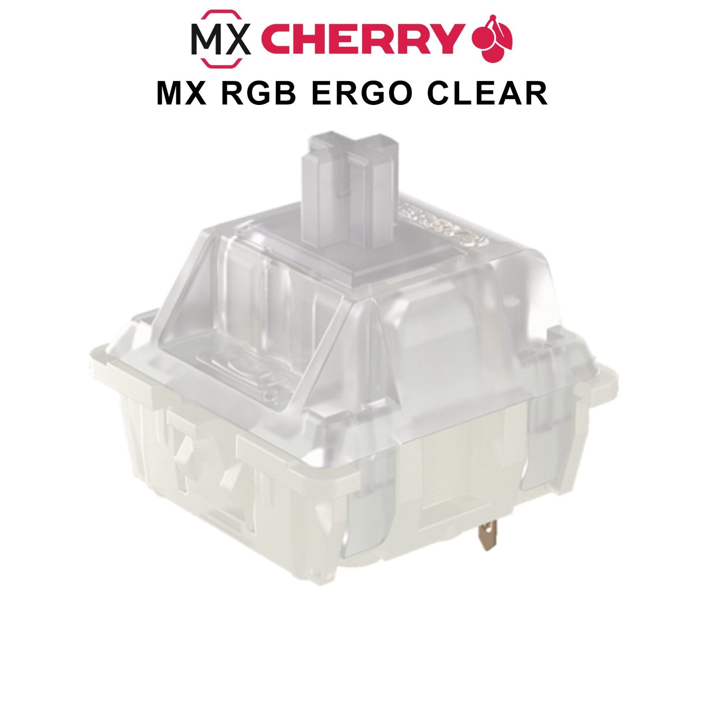 Cherry Mx RGB Ergo Clear - Goblintechkeys