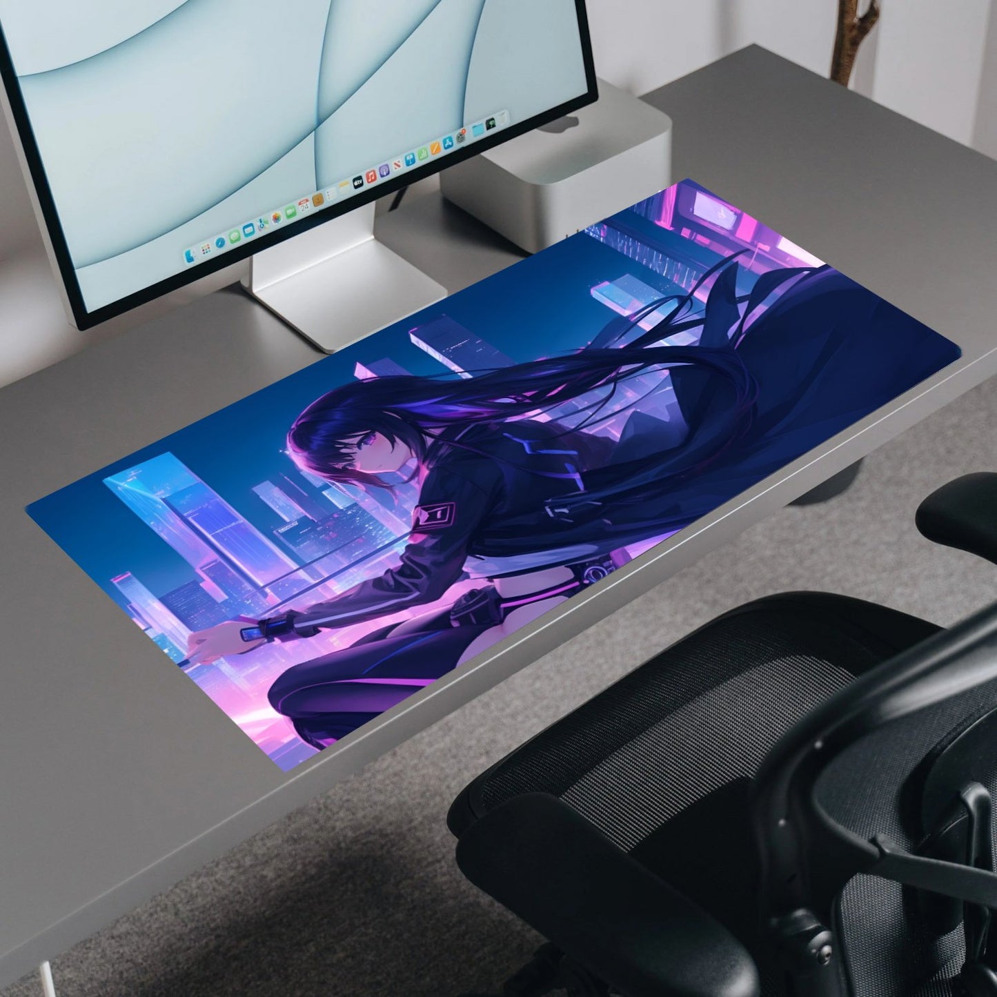 Cute Creation | Custom Artisan Mousepad | Gaming & Office Desk Mat - Goblintechkeys