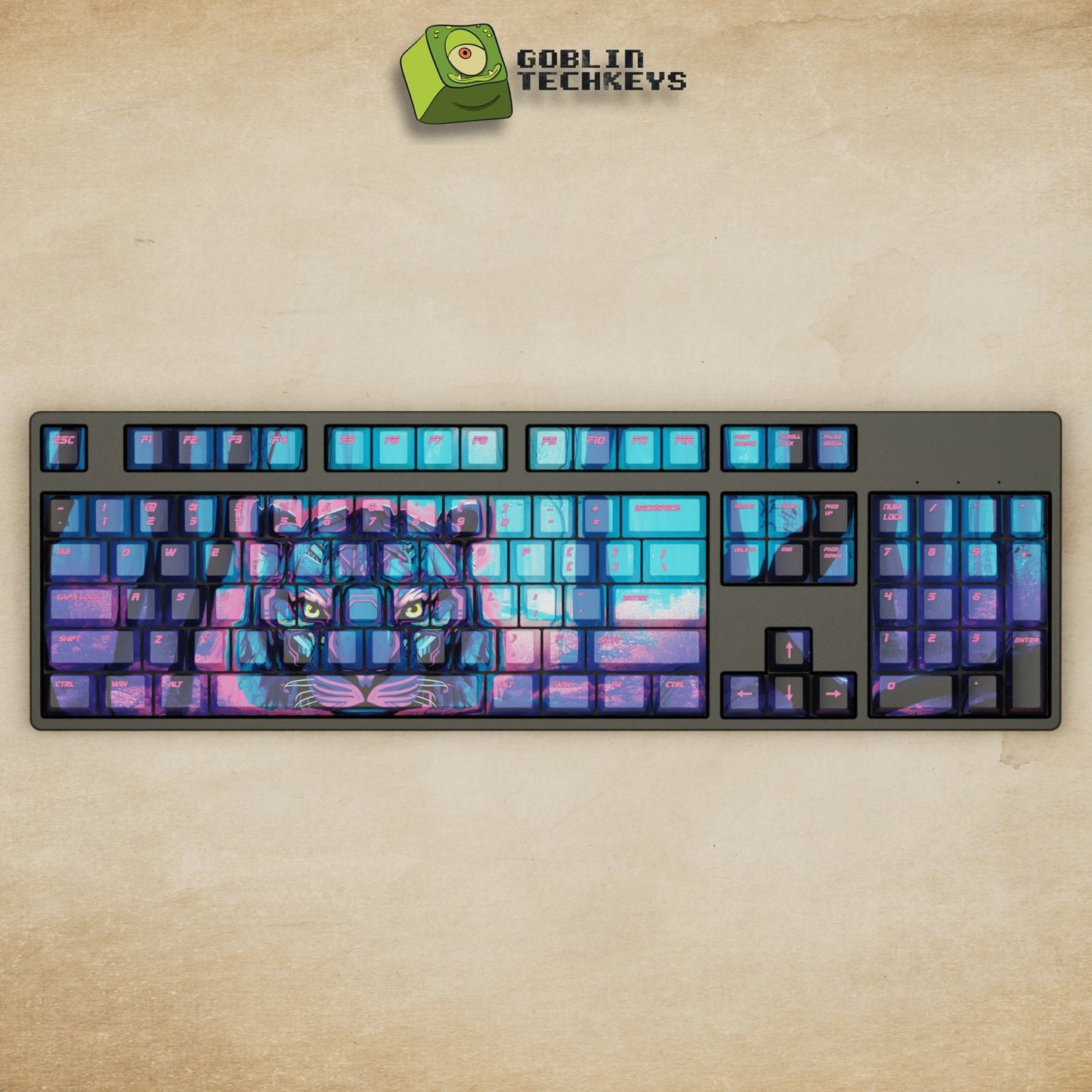 CyberTiger Keycaps - Goblintechkeys