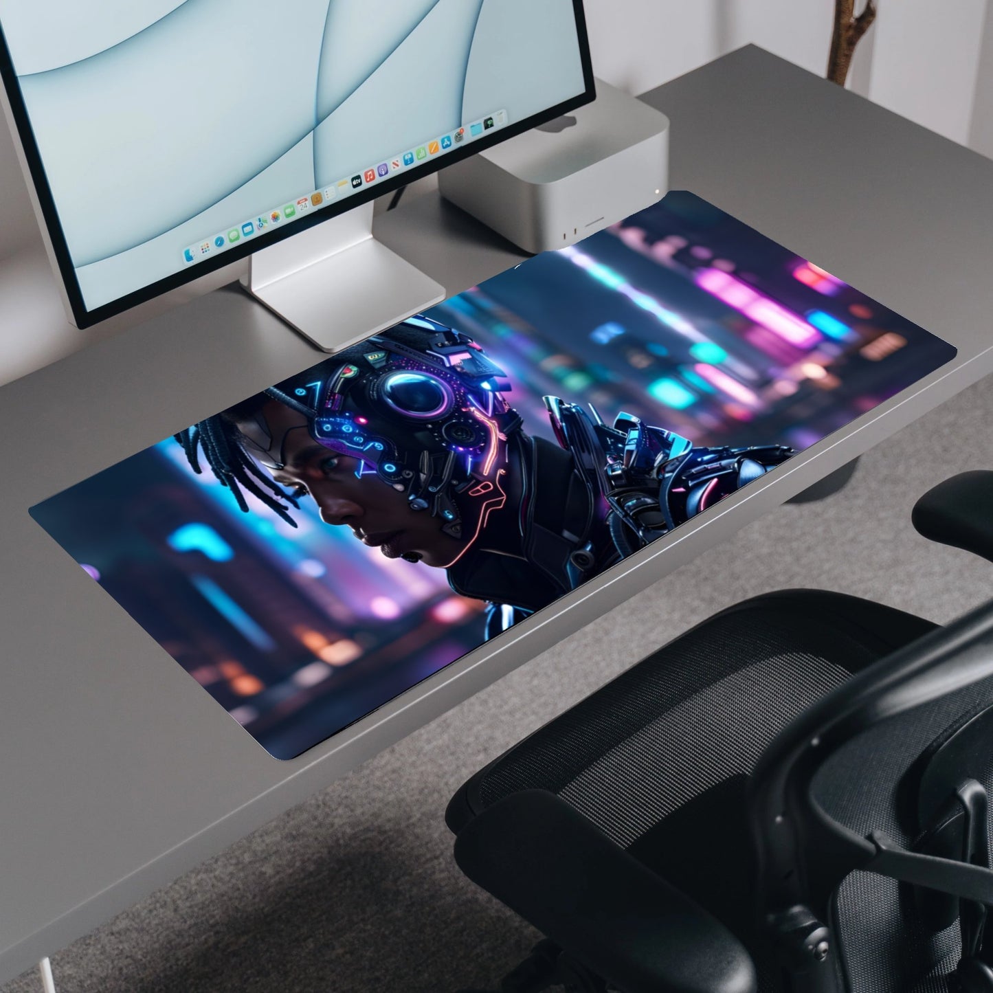 Dazzling Dominance | Custom Artisan Mousepad | Gaming & Office Desk Mat - Goblintechkeys
