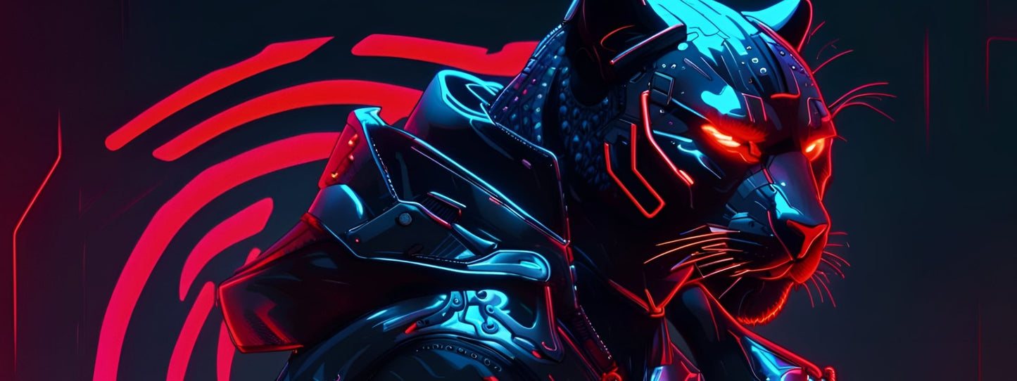 Electrifying Monarch | Custom Artisan Mousepad | Gaming & Office Desk Mat - Goblintechkeys