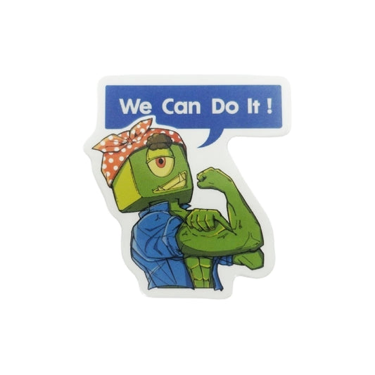 Goblintechkeys We Can Do it! Sticker (2pcs) - Goblintechkeys