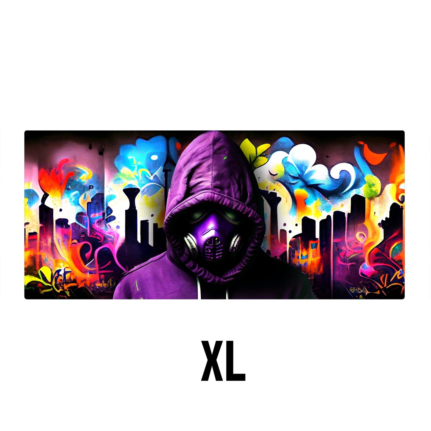 Graffiti Guy Desk Mat | Mouse Pad | Gaming & Office Desk Mat - Goblintechkeys
