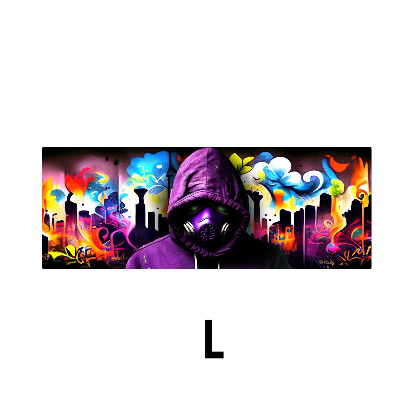 Graffiti Guy Desk Mat | Mouse Pad | Gaming & Office Desk Mat - Goblintechkeys