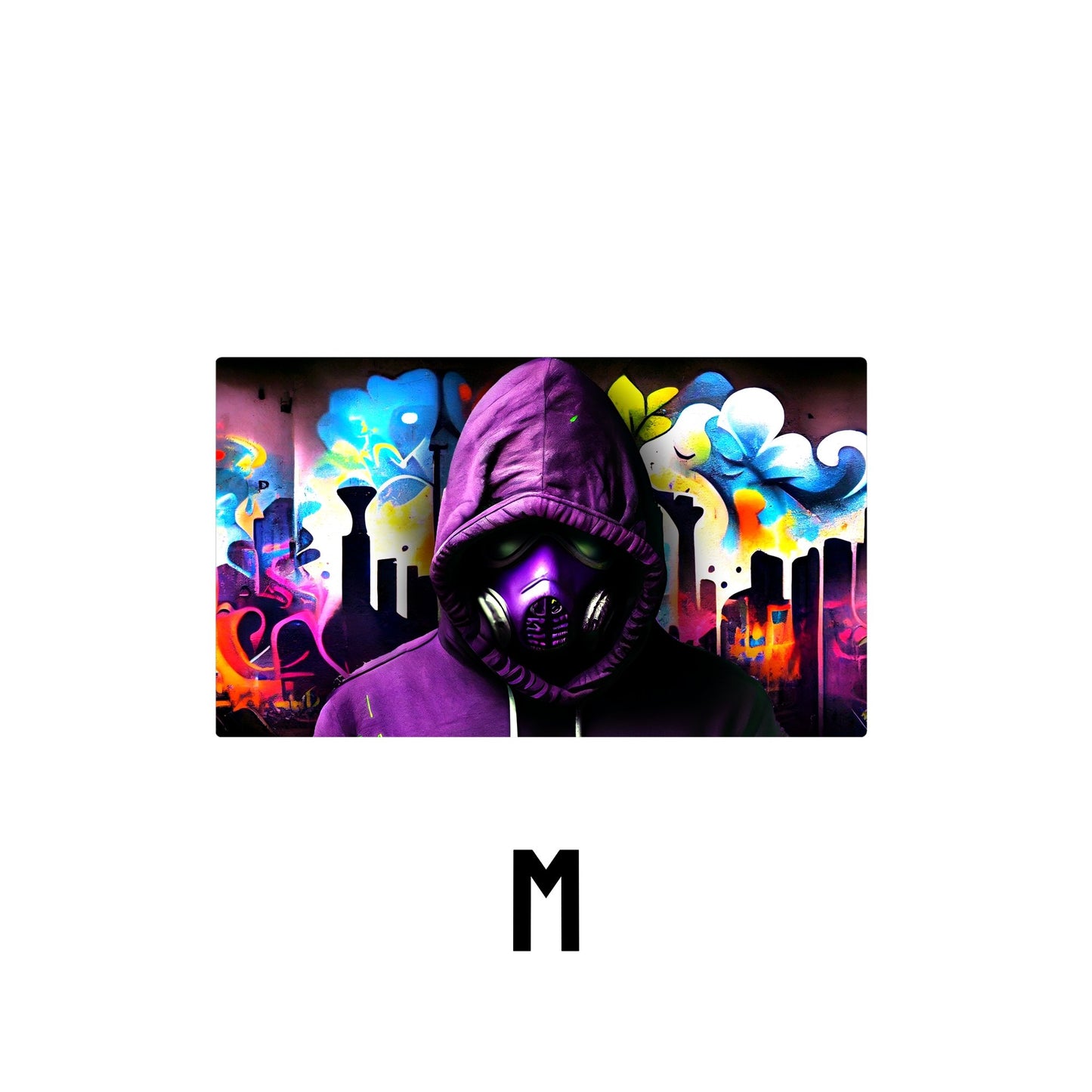 Graffiti Guy Desk Mat | Mouse Pad | Gaming & Office Desk Mat - Goblintechkeys