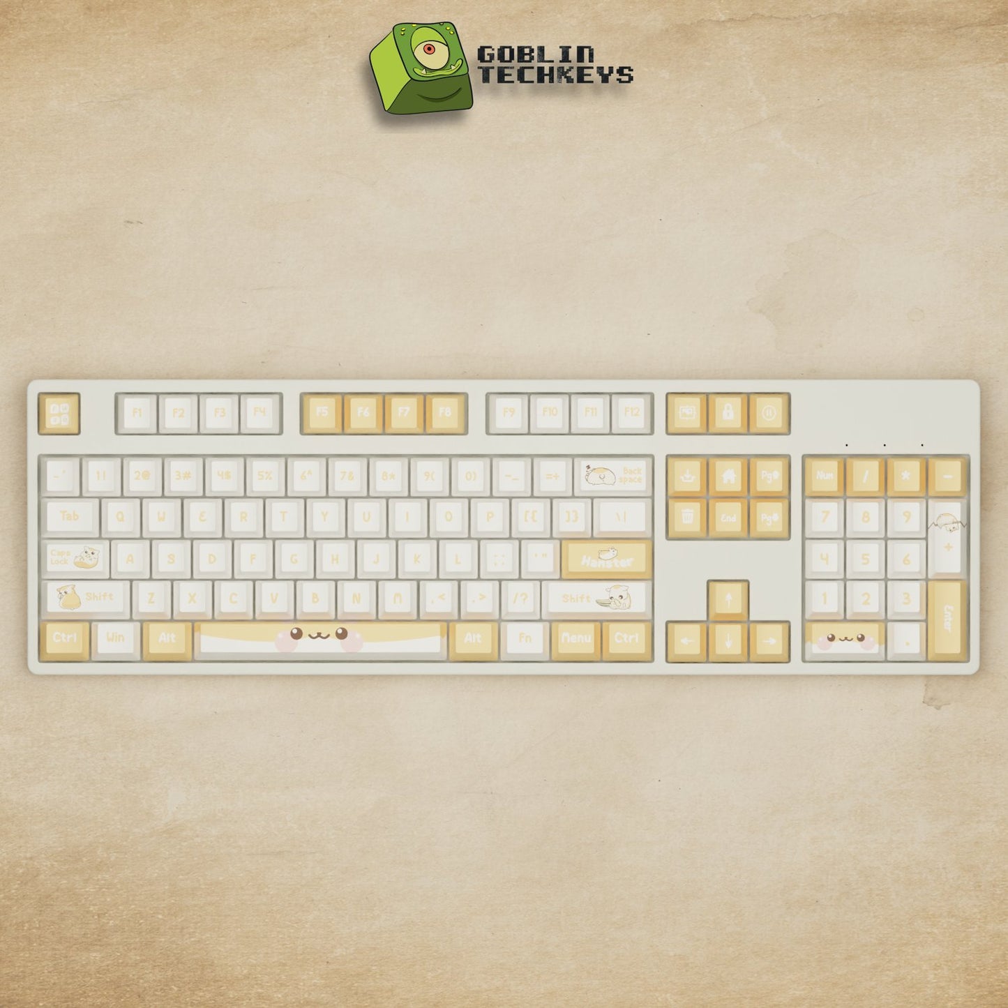 Hamster Keycaps - Goblintechkeys