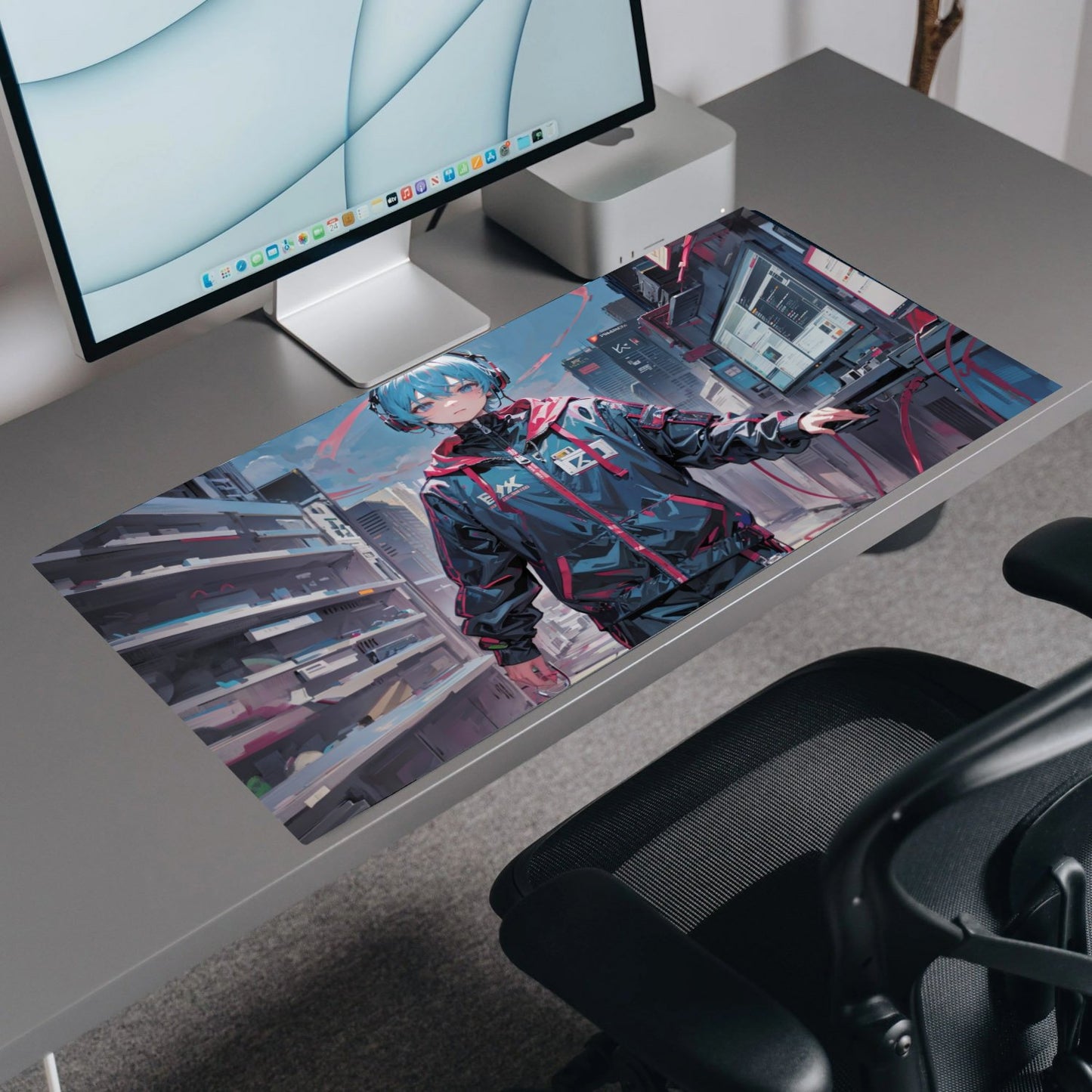In the Heart of the City | Custom Artisan Mousepad | Gaming & Office Desk Mat - Goblintechkeys