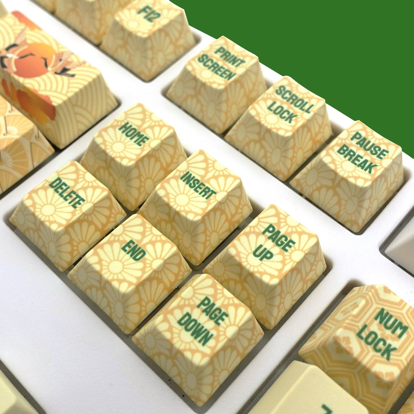 Japanese Crane Keycaps - Goblintechkeys