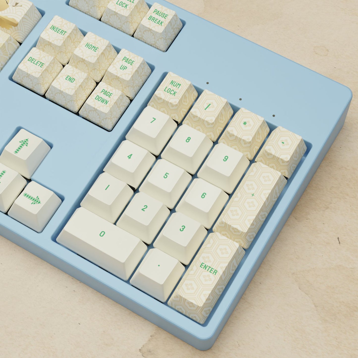 Japanese Crane Keycaps - Goblintechkeys