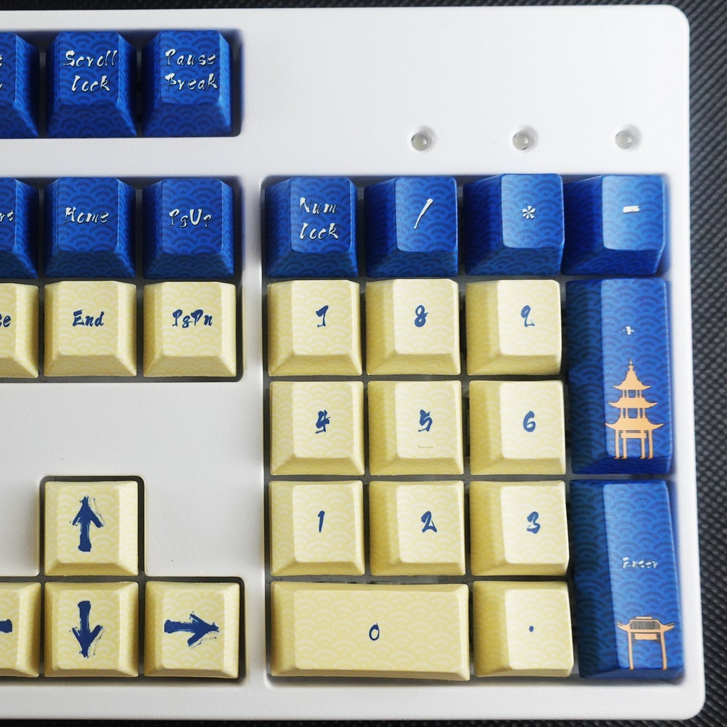 Japanese Wave Keycaps - Goblintechkeys