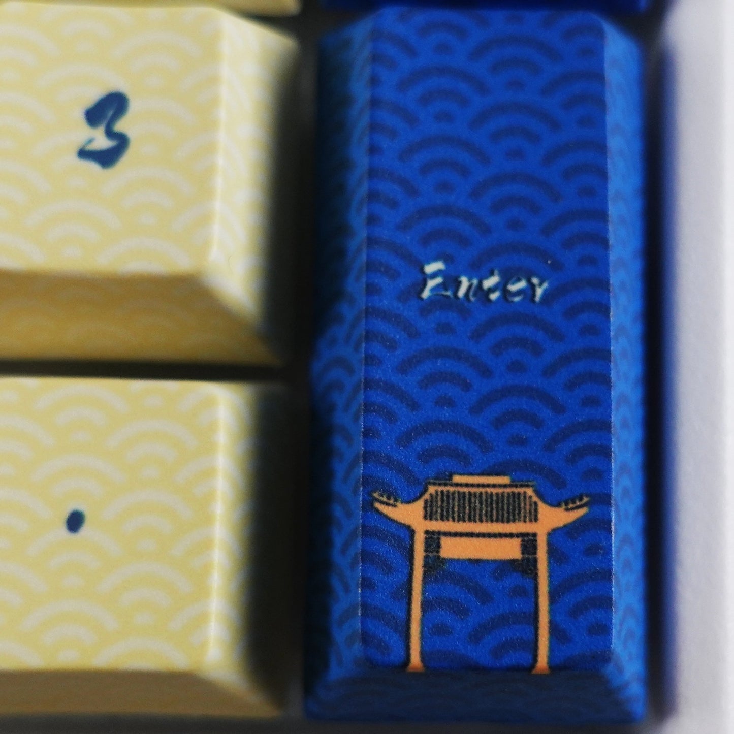 Japanese Wave Keycaps - Goblintechkeys