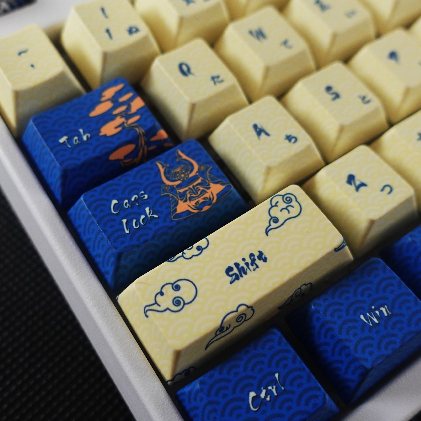 Japanese Wave Keycaps - Goblintechkeys