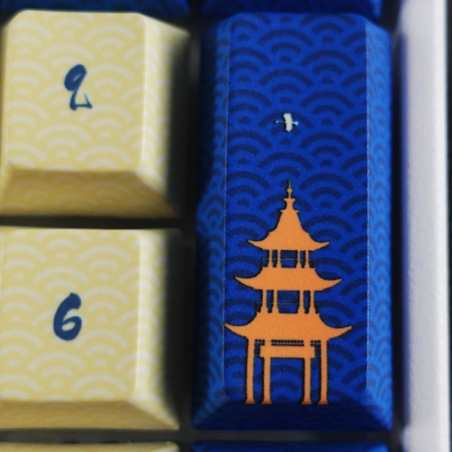 Japanese Wave Keycaps - Goblintechkeys
