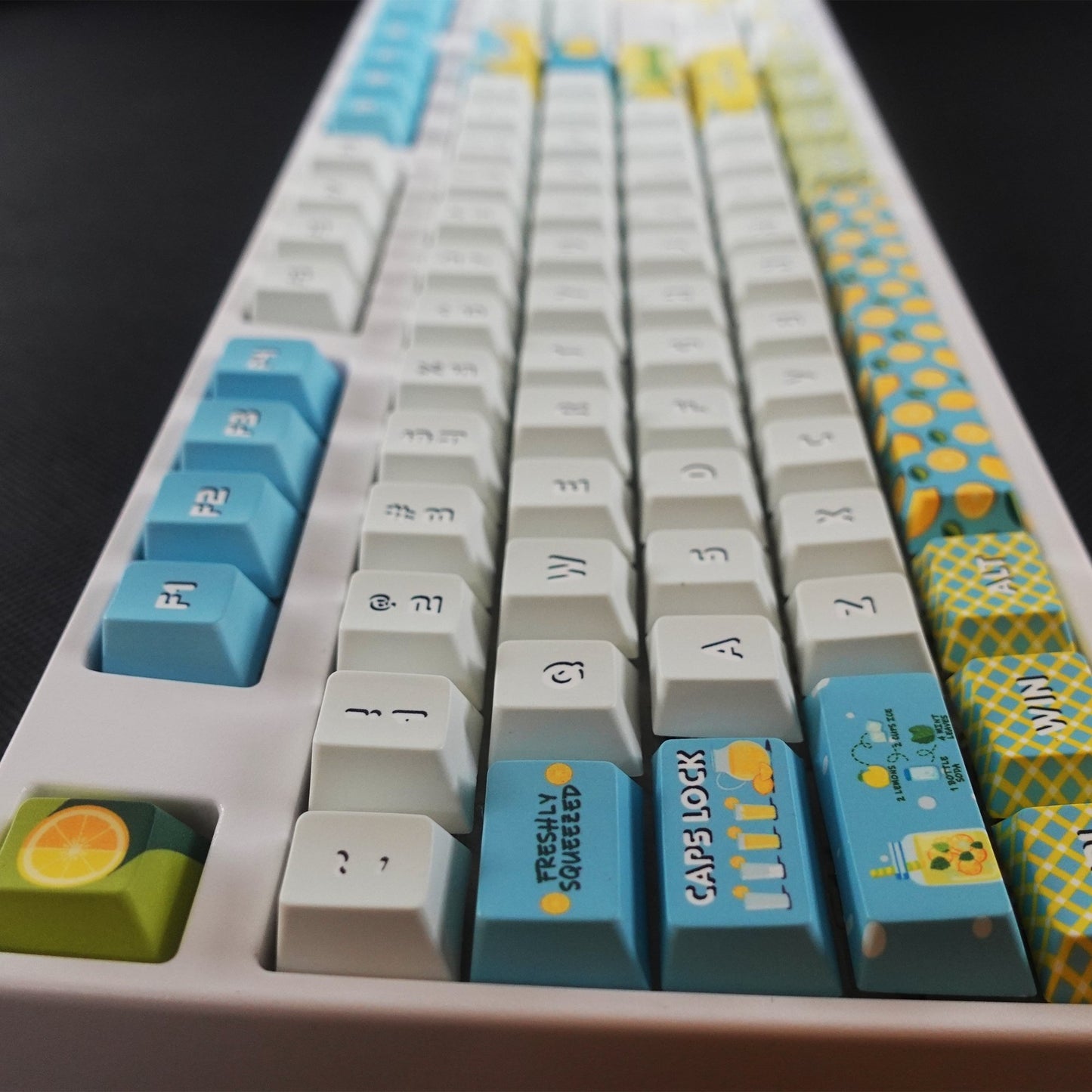 Lemonade Keycaps - Goblintechkeys