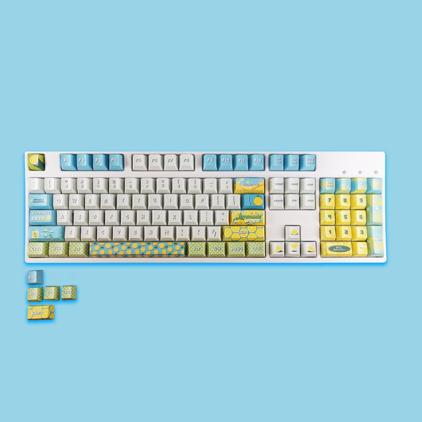 Lemonade Keycaps - Goblintechkeys