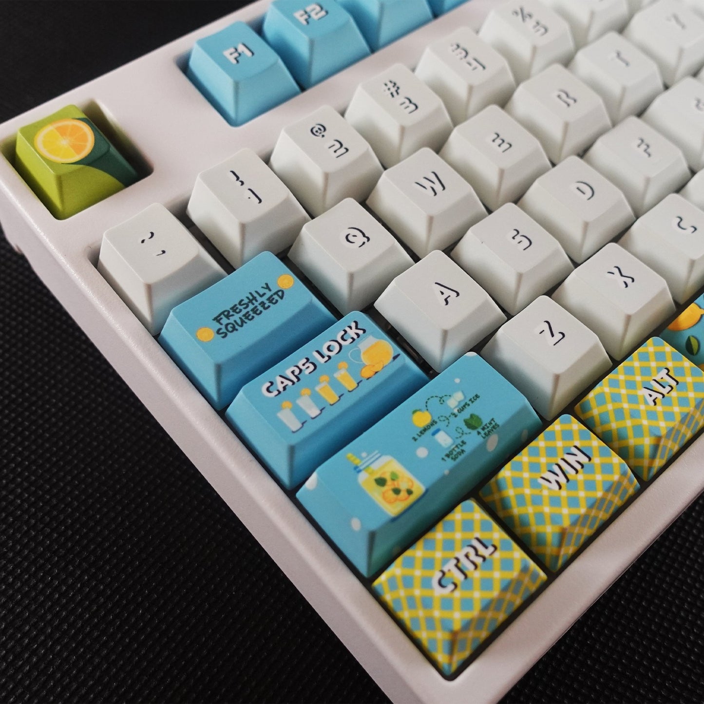 Lemonade Keycaps - Goblintechkeys