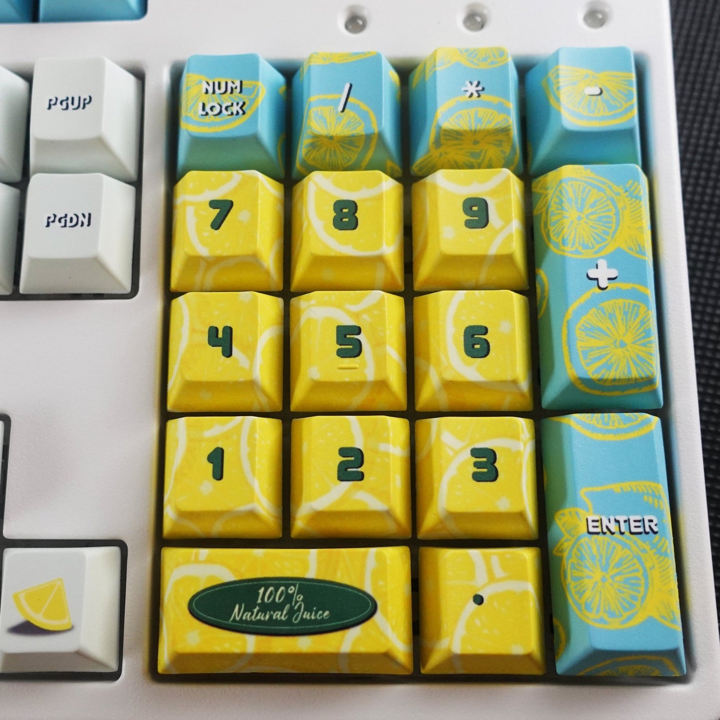 Lemonade Keycaps - Goblintechkeys