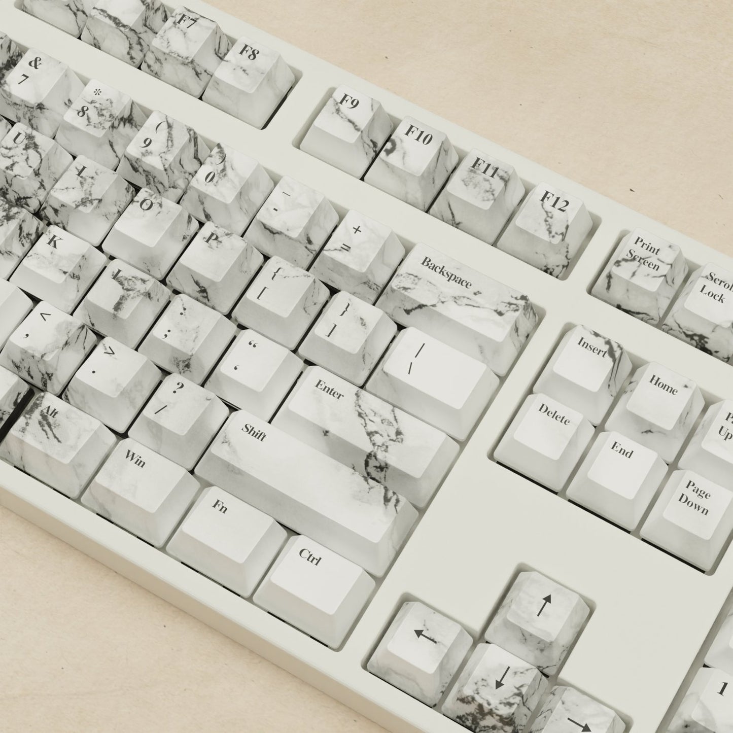 Marble Keycaps - Goblintechkeys
