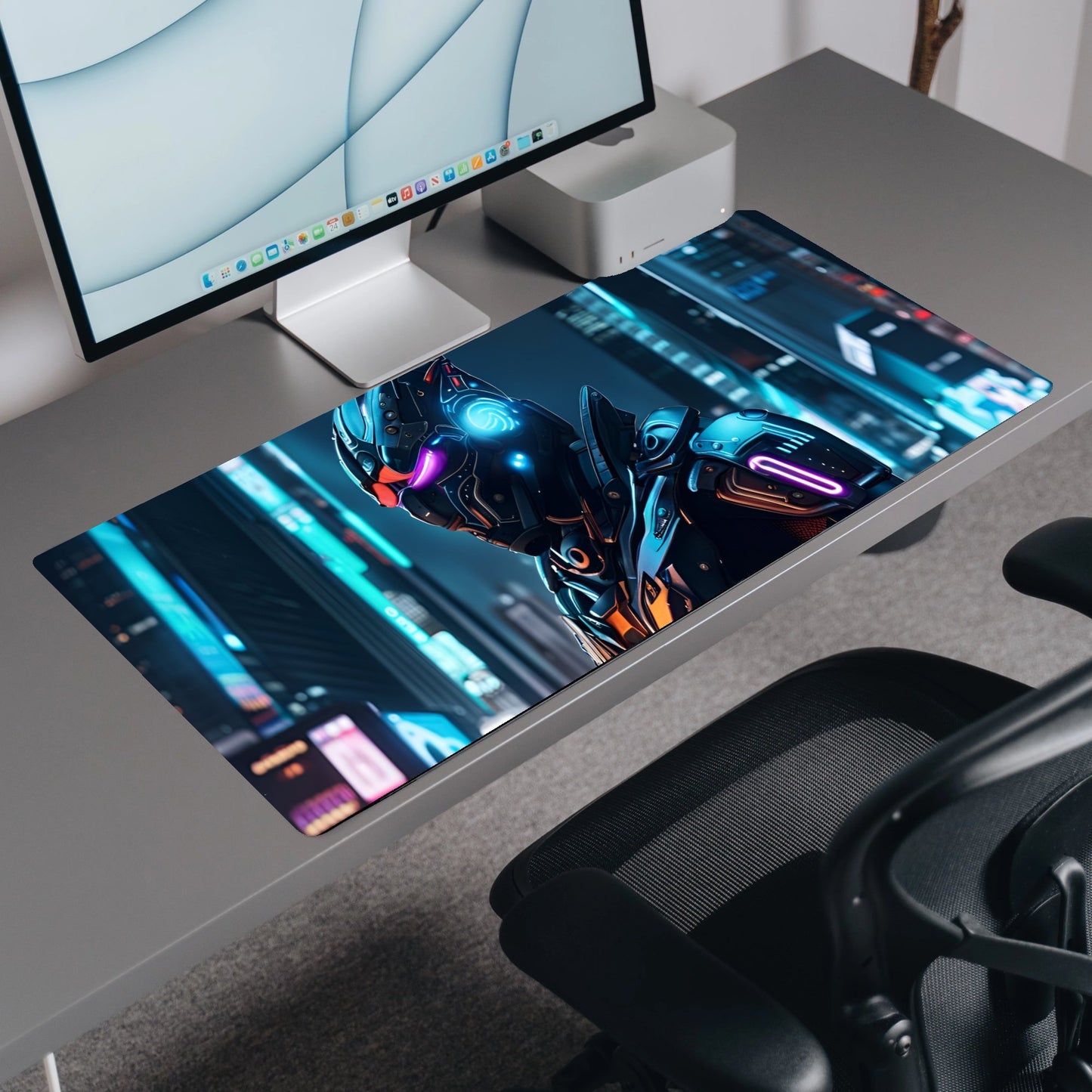 Mechanical Royalty | Custom Artisan Mousepad | Gaming & Office Desk Mat - Goblintechkeys