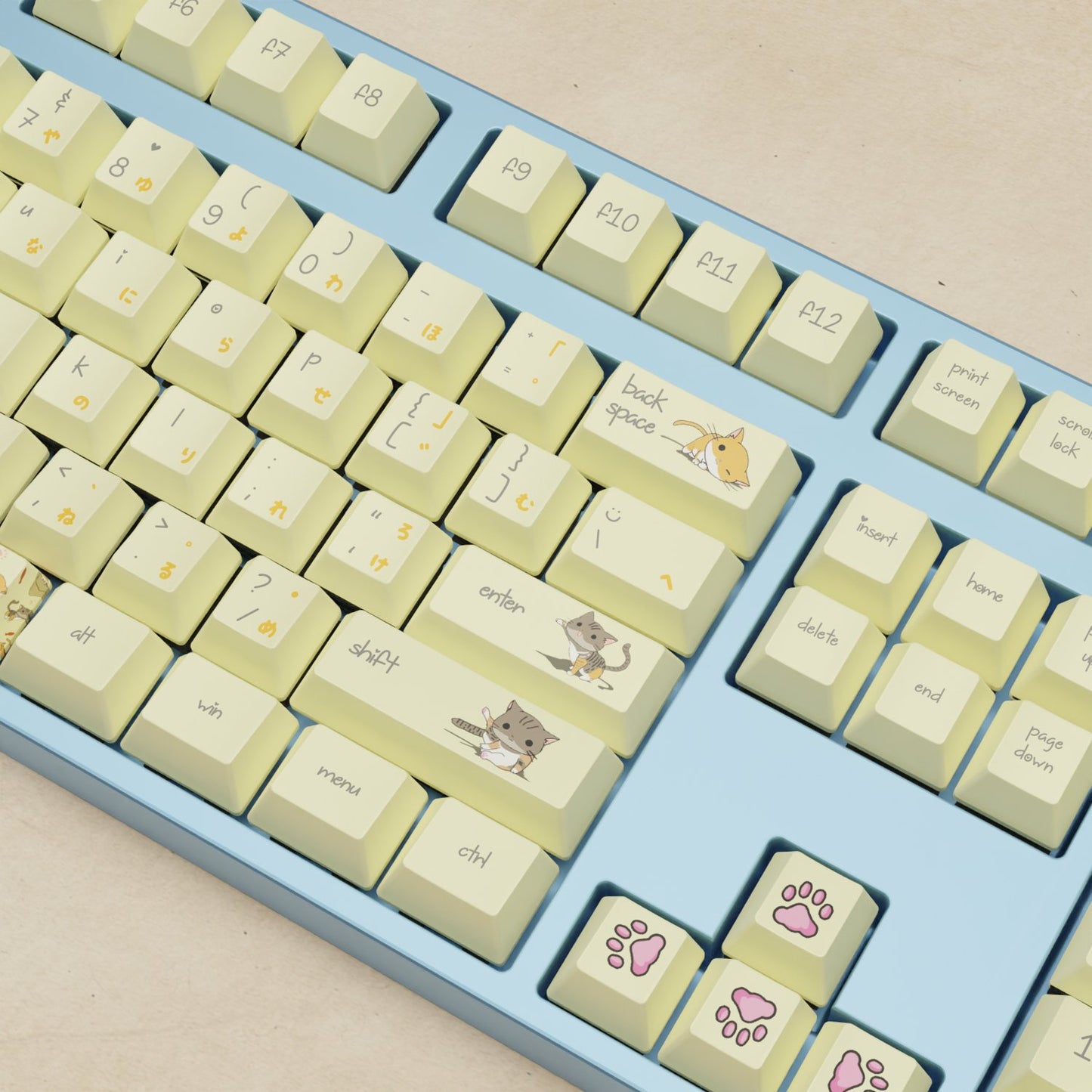 Meowcaps Keycaps - Goblintechkeys
