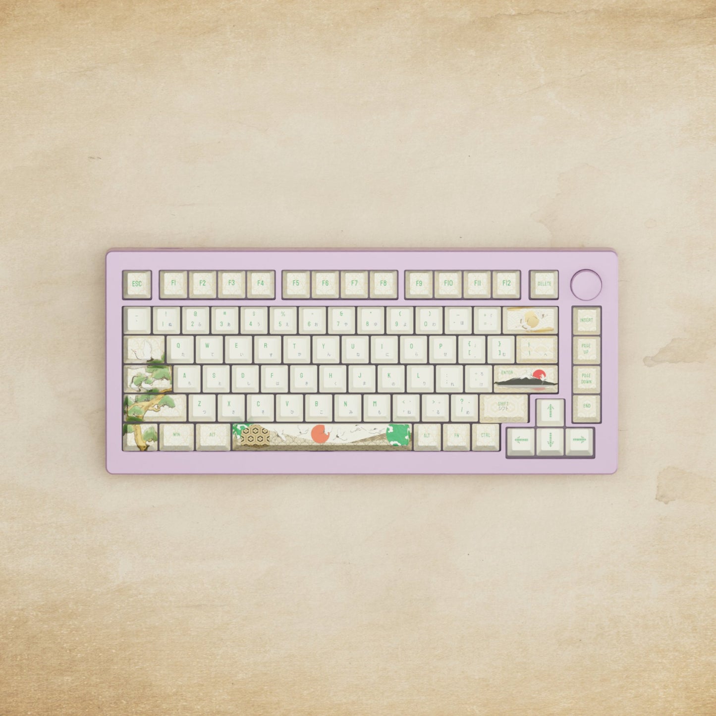 Monsgeek M1W - 75% Blender 3D ( Japanese Crane) Mechanical Keyboard - Goblintechkeys