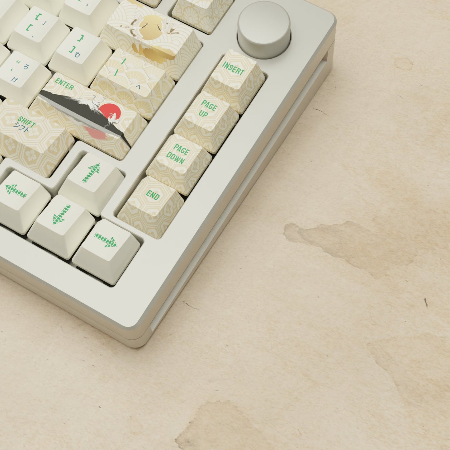 Monsgeek M1W - 75% Blender 3D ( Japanese Crane) Mechanical Keyboard - Goblintechkeys