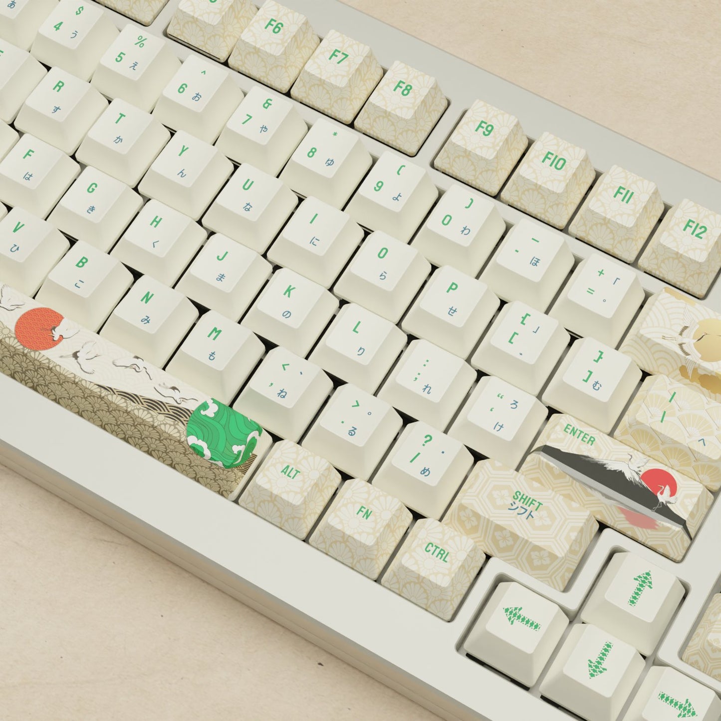 Monsgeek M1W - 75% Blender 3D ( Japanese Crane) Mechanical Keyboard - Goblintechkeys