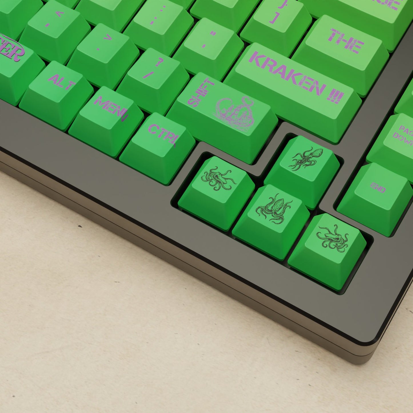Monsgeek M1W - 75% Blender 3D ( Kraken ) Mechanical Keyboard - Goblintechkeys